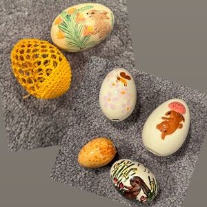 Assortment of 6 easter eggs K